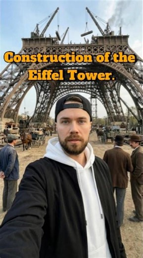 Time Travel to the Construction of the Eiffel Tower