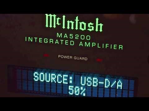 Stereo Design McIntosh MA5200 Integrated Amplifier in HD