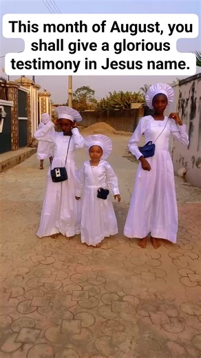 This month of August, you shall give a glorious testimony in Jesus name. @topfans Celestial Heritage CCC Bethlehem Parish Benin City Celestial Reality Check Celestial Church of Christ National Convention Christ Glory Parish Manchester Cele Okeado Parish DA MI LO LA Cecilia Aiña Adegbeko Dauda Oluwafunmilayo Maria CCC Olajuwon Tejuosho Cathedral Diocèse de Côte d'Ivoire Officiel Daniel Bimbo Deji Nunayon Prince Oyekan Solomon Deji Nunayon #friendlyᥫᩣシ #reelschallengereelschallenge #reelsvideoシ #v