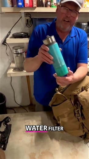 Grail Water Filter Essential Survival Gear Reviewed #shorts