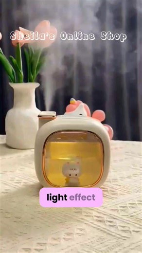 ✨ Cute 500ml USB Rechargeable Humidifier #AestheticRoom #KawaiiFinds #RelaxingVibes #HomeEssentials #GiftIdeas | Sheila's online shop