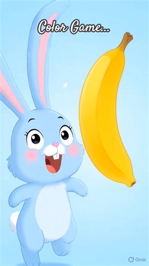 Blue Banana?! That’s WRONG! 🍌 Watch it change & learn colors in a fun way! | kids | games | shorts