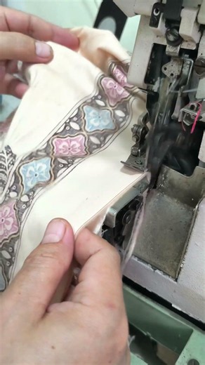 Fabric Overlocking Tutorial 🧵🪡