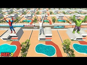 😱 SpiderMan’s Mistake Franklin get into Matrix city | Indian Bike Driving 3D Part 2 ‪@HeligamerSSS‬