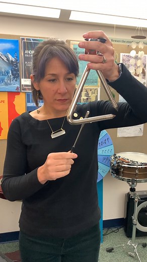 1.6K views · 23 reactions | Andrea Venet shares her thoughts on the NEW Steel Spectrum triangle beaters and some use cases for them! #blackswamppercussion #blackswamp #triangle #percussion | Black Swamp Percussion | Facebook