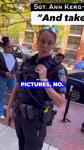 Female Cop VS First Amendment Auditor On Public Sidewalk Maryland