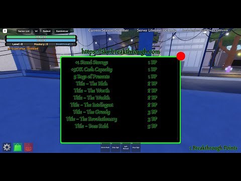 Sakura Stand Breakthrough Guide