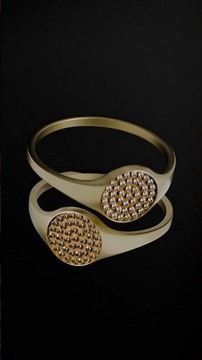 Modern Ring 3D Jewelry Animation | 3D Product Animation #3dproductanimation #jewelryrendering