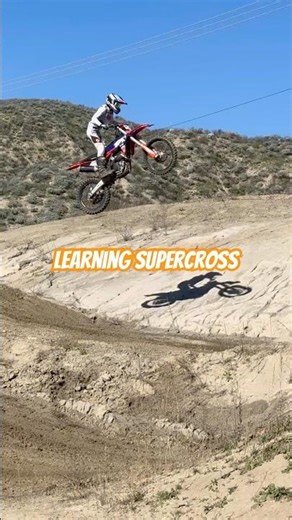 Learning Supercross. One lap at a time.