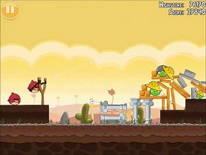 Official Angry Birds Walkthrough The Big Setup 9-13