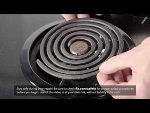 GE Range Repair – How to replace the Burner Bowl