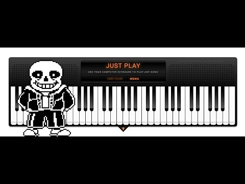 Undertale - Asgore Theme Virtual Piano Sheets