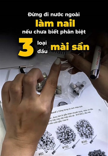 Đi nước ngoài làm nail mà chưa phân biệt được điều này! 👉 Lưu ngay video để nhớ liền nha #leannuk #hocnail #daotaonail #nailacademy #hocnaildinuocngoai