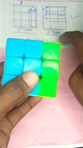 How to solve a Rubik's Cube fast #trending #rubikscube #shorts