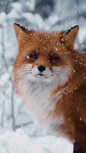 Ears up, tail down, ready for winter adventures. 🦊 #RedFox #WinterMood #WildlifeLove #NaturePhotography | Sondre Eriksen Hensema Photography