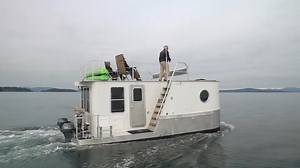 He Designed And Built The Ultimate Floating Tiny House