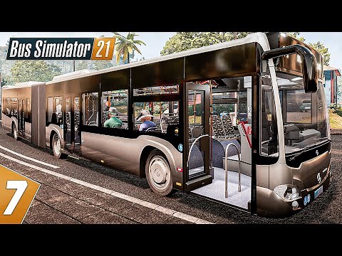 BUS SIMULATOR 21 #7: Kaffeepause auf der Linie: Glückstag im CITARO Gelenkbus | BUS SIMULATOR 2021