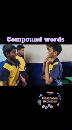 Compound Words Made Easy! #roserygrammarhighschool #classroomactivity