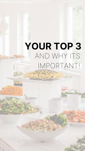 Autumn Wood | Wedding Planning HQ on Instagram: "SAVE THIS! IT’S IMPORTANT!⬇️ ➡️A top three is simply the top three things you care most about on your wedding day. 🥂An example of someone’s top three may be photography📸, food & bev🍷, and the DJ🎤. 💍If you have a top three already tell me in the comments!! ‼️Why is this important? 👇 Because throughout wedding planning you’re going to have a lot of decisions to make. And you DON’T want to be in a position where you have to cut costs on the MOS