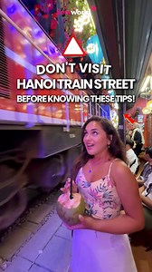 🚆 Don't visit Hanoi train street before knowing these tips! Hanoi Train Street may look magical on social media, but visiting without the right knowledge can be unsafe. To truly enjoy this iconic spot — and protect yourself — it’s important to follow local rules and smart travel tips. - Choose the right entrance - Check real train schedules, not café promises - Arrive early and stay alert - Listen to local authorities and residents Train Street is still one of Hanoi’s most unique experiences — 