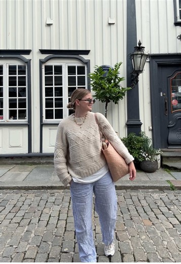 Norwegian Summer Outfit Ideas with Knitted Sweaters