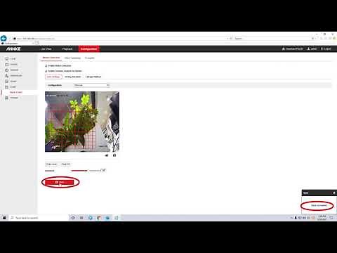 How to Set up the Motion Detection Plan for the Standalone POE Camera