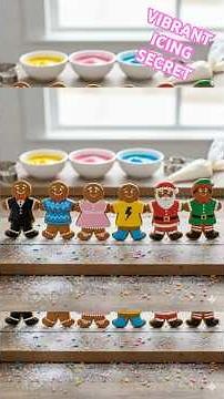 ZERO-FAIL! Super CUTE Gingerbread Man Decorating! Ideas for Classic, Sweater & Santa Cookies 🎅