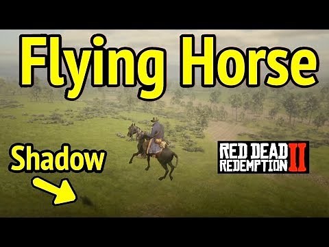 Flying Horse in Red Dead Redemption 2 (RDR2): Pegasus Mode Trick