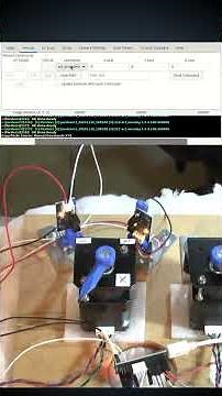 Remote control of the XYZ stepper motors with GUI buttons