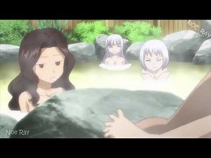 Fairy Tail Final Series funny moments - Hot spring