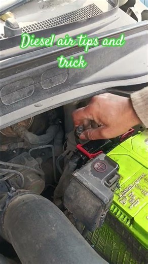 How to bleed the air from the Hyundai Creta diesel fuel system #viral #ytshorts