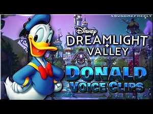 All Donald Duck Voice Clips • Disney Dreamlight Valley • All Voice Lines • 2022 (Tony Anselmo)