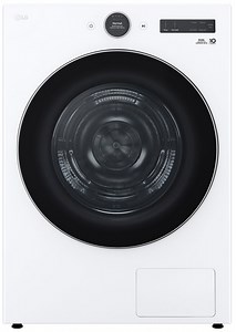 LG Dryer 7.8 Cu. Ft. Smart Front Load with Dual Inverter HeatPump Technology in White - DLHC5502W