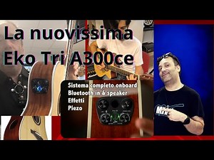 The amazing EKO Tri A300ce guitar has arrived!
