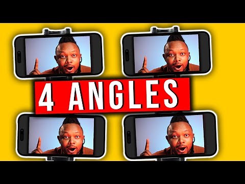 Use 4 PHONES As Wireless CAMERAS In OBS For Live Streaming | IRIUN WEBCAM App.