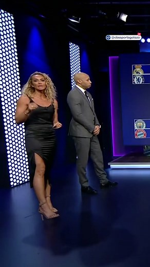 Kate Abdo picks a winner no one else did on our crew. 👀 #ucl #championsleague