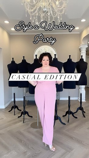 12K views · 490 reactions | Style a Wedding Party: Casual/Low Key...