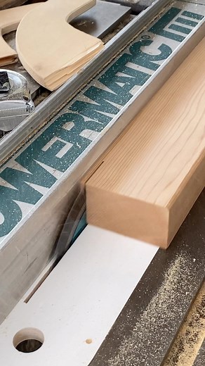 Couple weeks ago someone asked me why I don’t have a riving knife on my saw. That’s a great question considering that I suffered an injury from a blade bind about 15 years ago that easily could have been fatal. I was using all of the proper cutting techniques when a piece of ash pinched the blade and bogged down the saw, and then the whole thing exploded sending several large fragments into my face. One piece bounced off my safety glasses, and the other piece lodged in my forehead knocking me ba