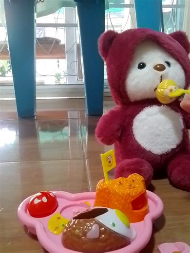 มาเล่นพุดดิ้งครั้งที่2 กัน รอบนี้ได้น้องหมีมานั่งกิน น้องหมีน่ารักมาก กินจนแก้มป๋อง เป็นซาลาเปาเลย#pudding #toys #พุดดิ้ง #ASMR #ของเล่น