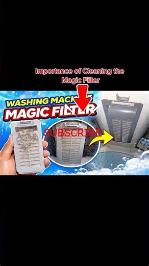 SAMSUNG WASHING MACHINE MAGIC WATER FILTER#electrical