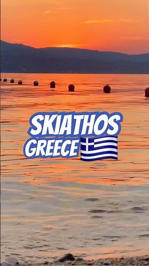 Agia Eleni Beach Skiathos – Golden Hour Paradise