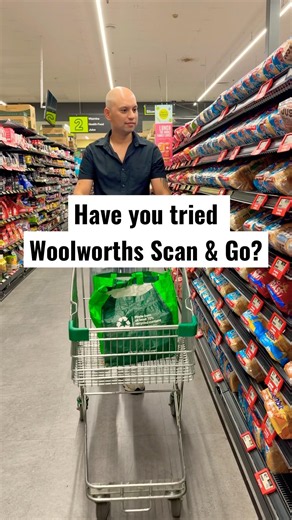 How to Use Woolworths Scan & Go in Australia 🇦🇺 | Step-by-Step Guide #groceryshopping