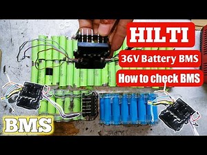 Hilti 36V Battery BMS | How to Check Hilti Battery BMS | Hilti Battery Repair | Talagang Technology