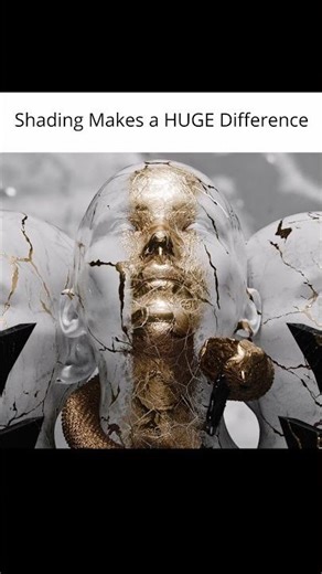 Is Shaded better? #blender #substancepainter #3d #animationshorts #animation #digitalart #art