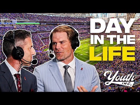 Greg Olsen's Day Broadcasting an NFL Game | NFL Week 1 | Youth Inc.