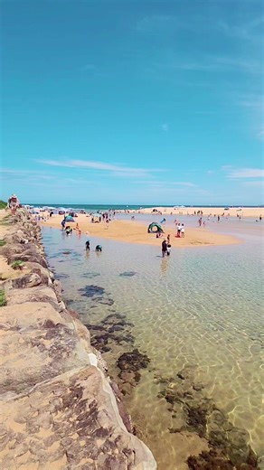 Beautiful Narrabeen Beach: Sand Dunes, Rock Pools, Lagoon, and Big Waves
