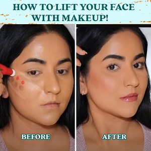 149K views · 1.3K reactions | How To Lift Your Face With Makeup! | Smitha Deepak | Facebook
