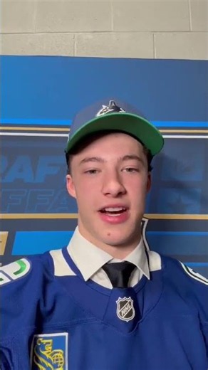 The newest Canuck CALEB MALHOTRA has a message for Canucks Fans!
