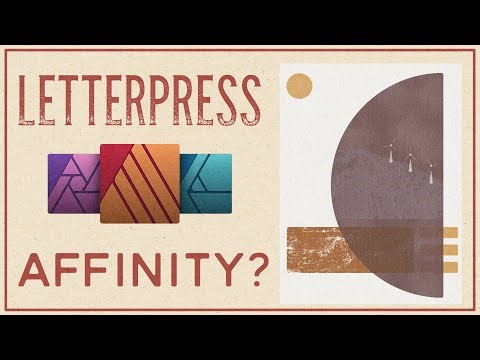 Making Letterpress Art in Affinity