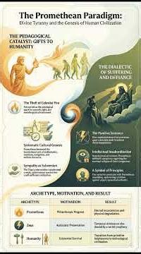Prometheus Bound: Infographic Explanation #englishliterature #prometheus #summary #viral